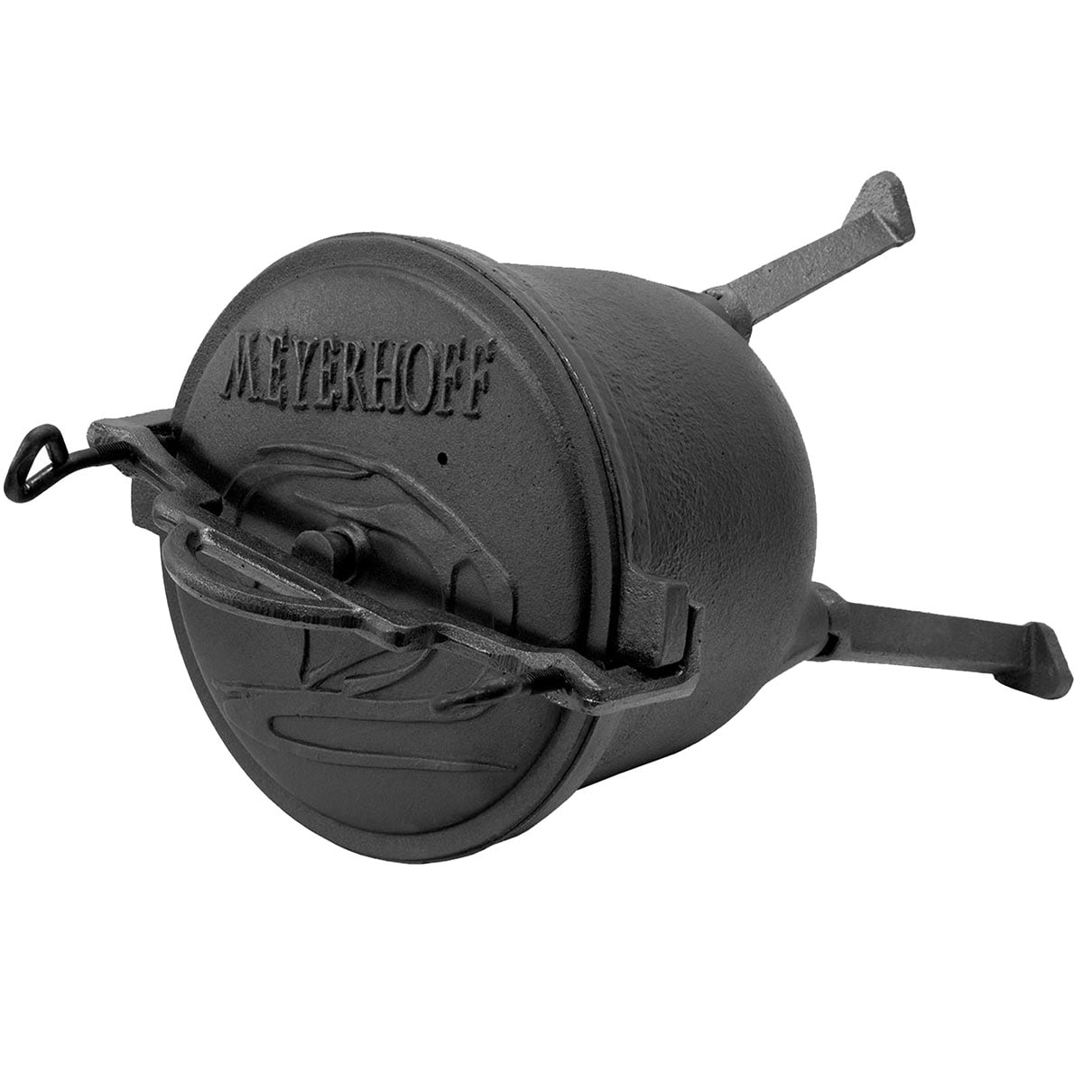 Meyerhoff cast iron cauldron 8 l above the fire