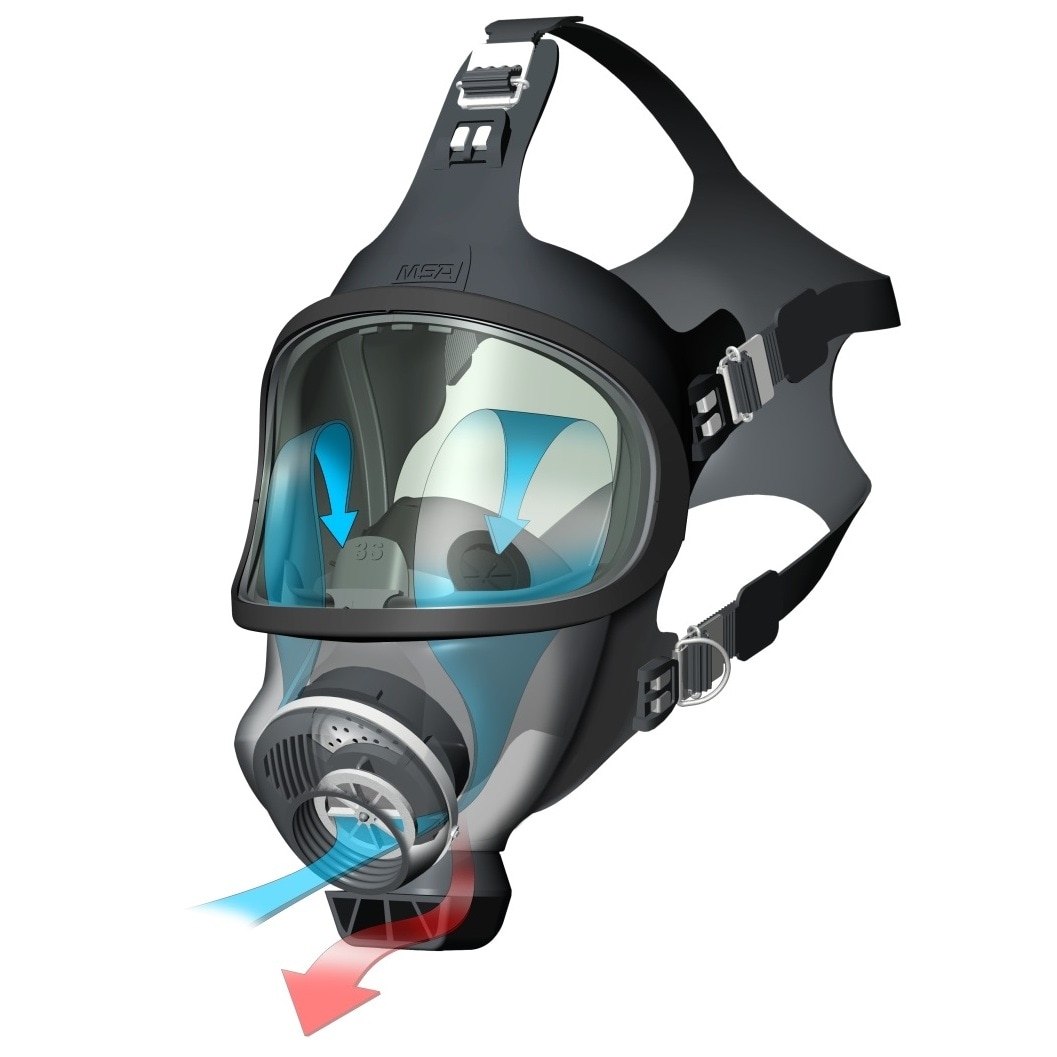 MSA 3S Gas Mask