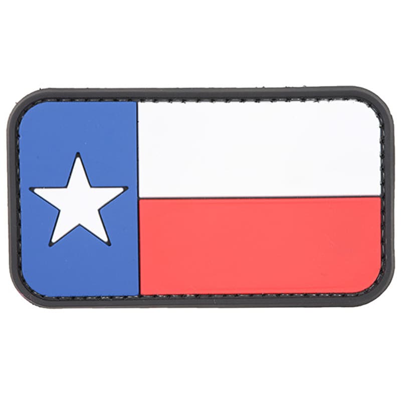 GFC Tactical Texas Flag 3D Morale Patch