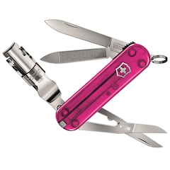 Victorinox Nail Clip 580 - Transparent Pink