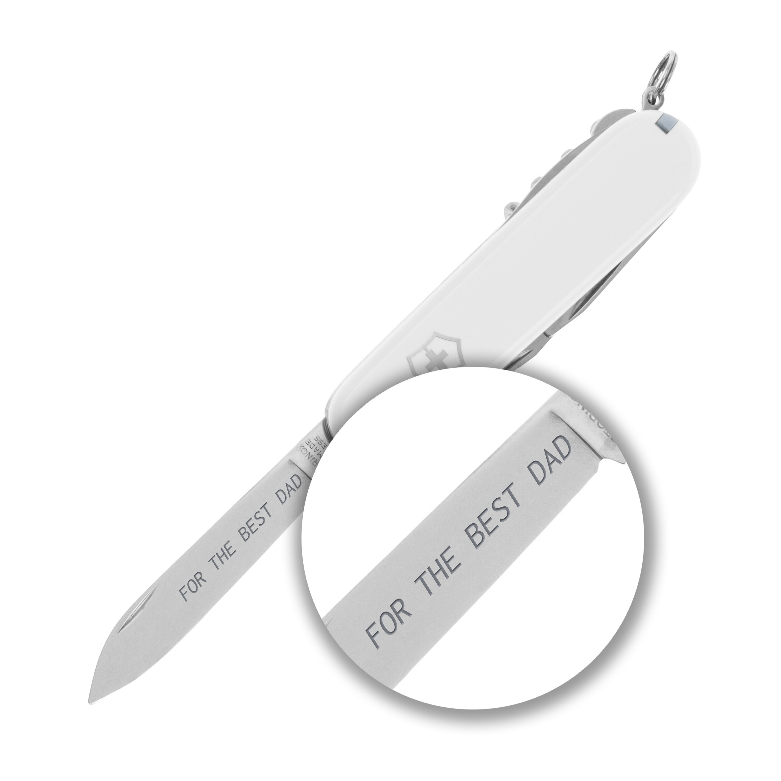 Victorinox Huntsman Pocket Knife - White