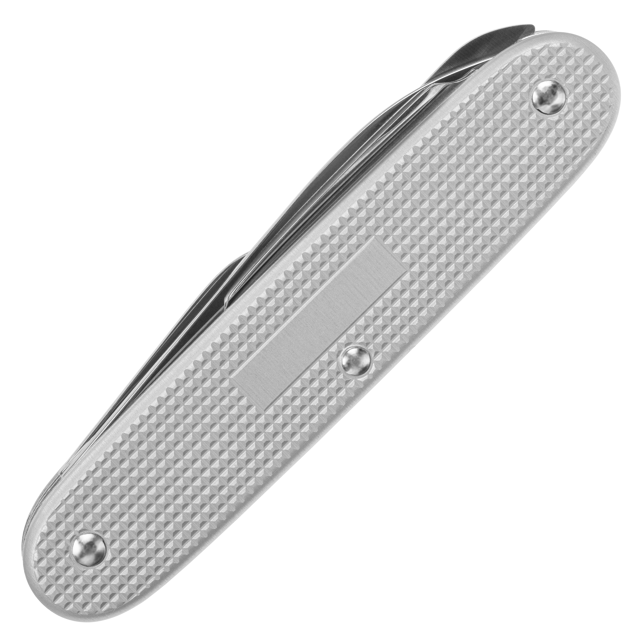 Victorinox Pioneer Swiss Army 7 Alox Pocket Knife - Silver