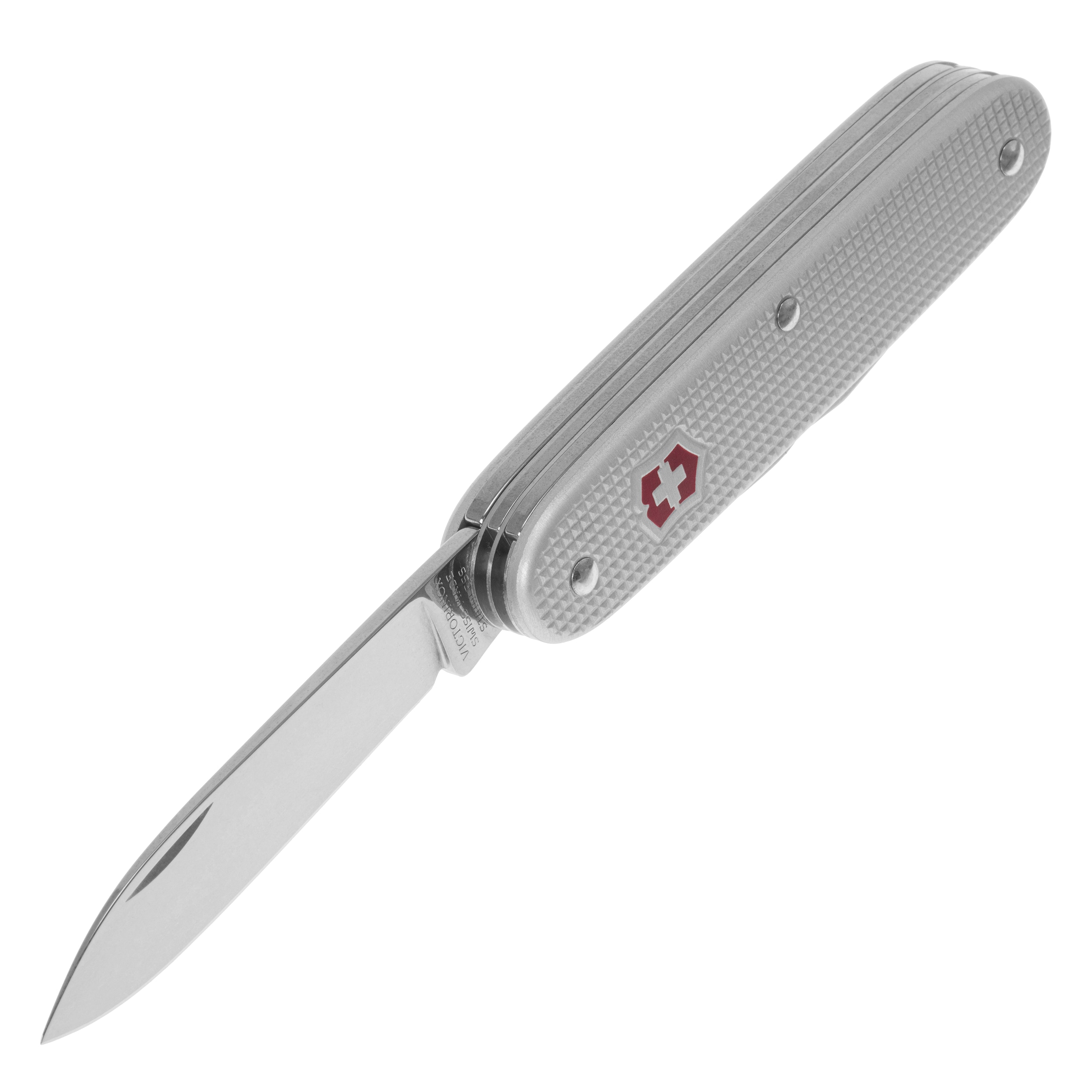 Victorinox Pioneer Swiss Army 7 Alox Pocket Knife - Silver