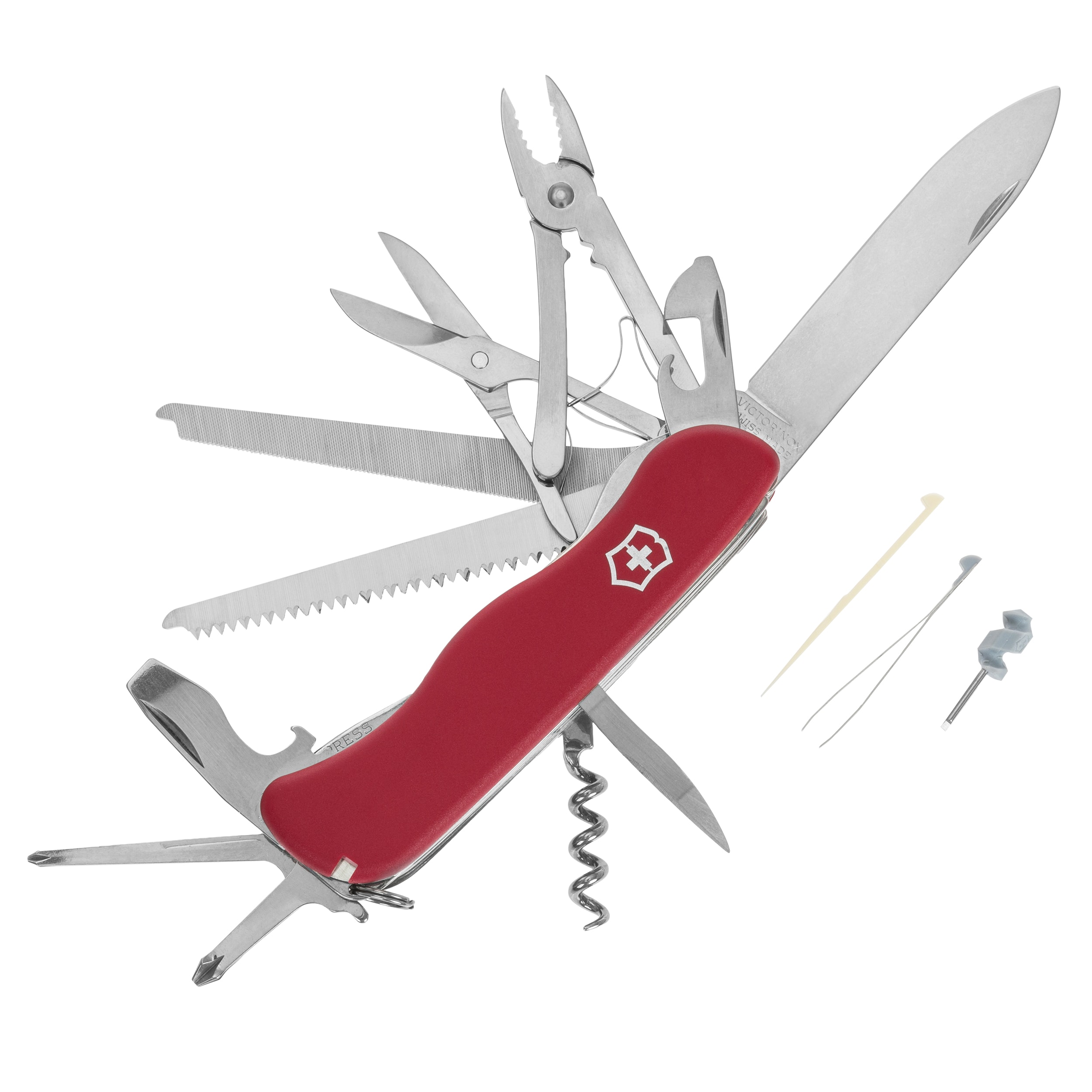 Victorinox Work Champ Pocket Knife - Red