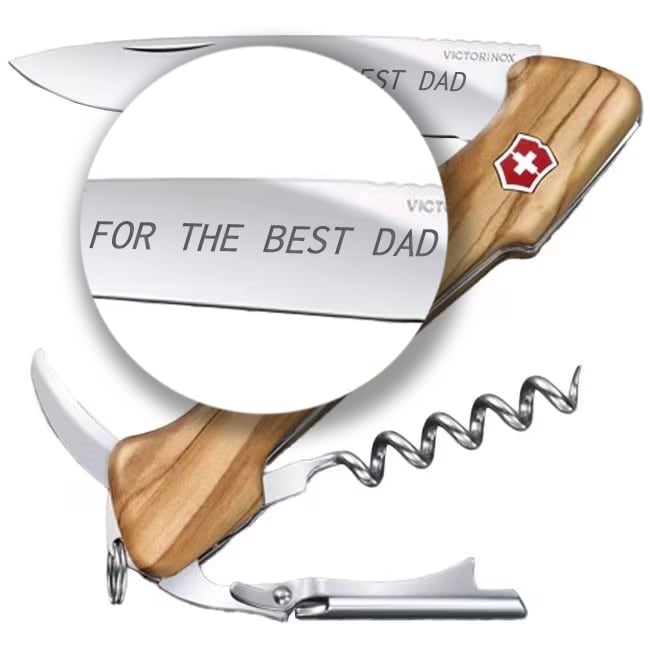 Victorinox Wine Master Pocket Knife - Olive wood