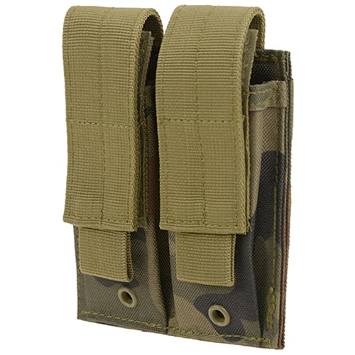 GFC Tactical MOLLE/PALS Double Pouch - wz.93 Pantera PL Woodland