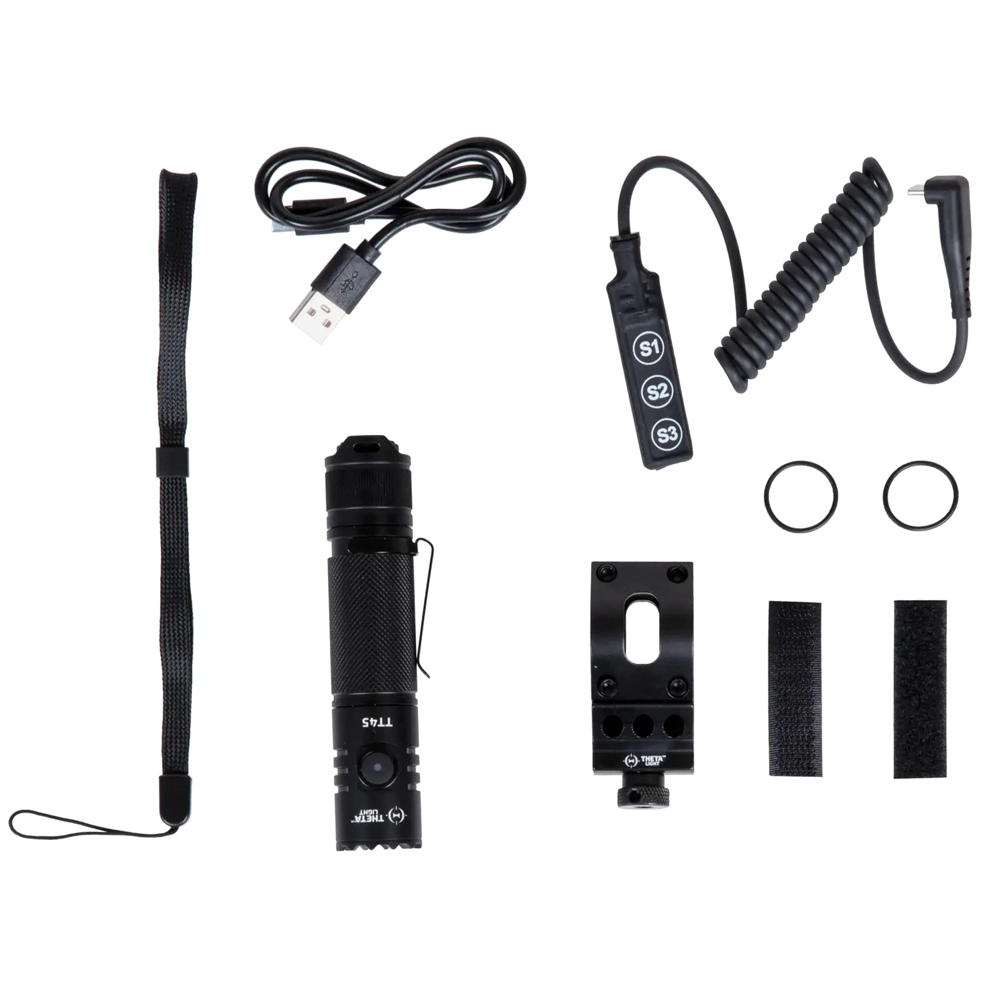 Theta Light TT45 Tactical Flashlight - 1900 lumens