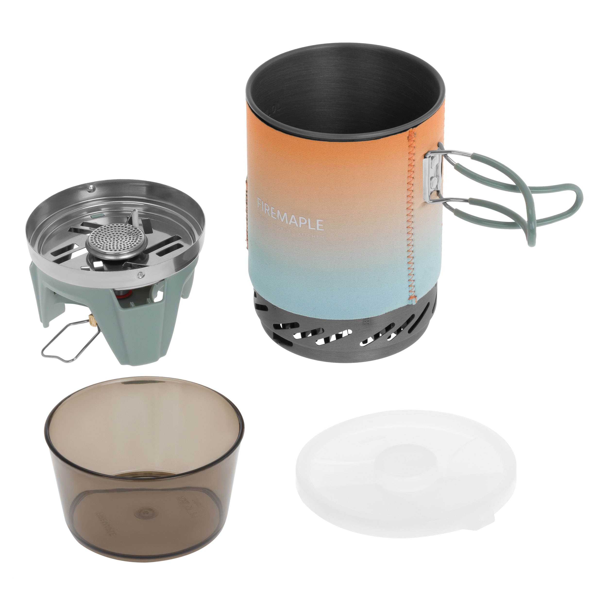 Fire Maple FMS-X1 Travel Stove with pot - Gradient