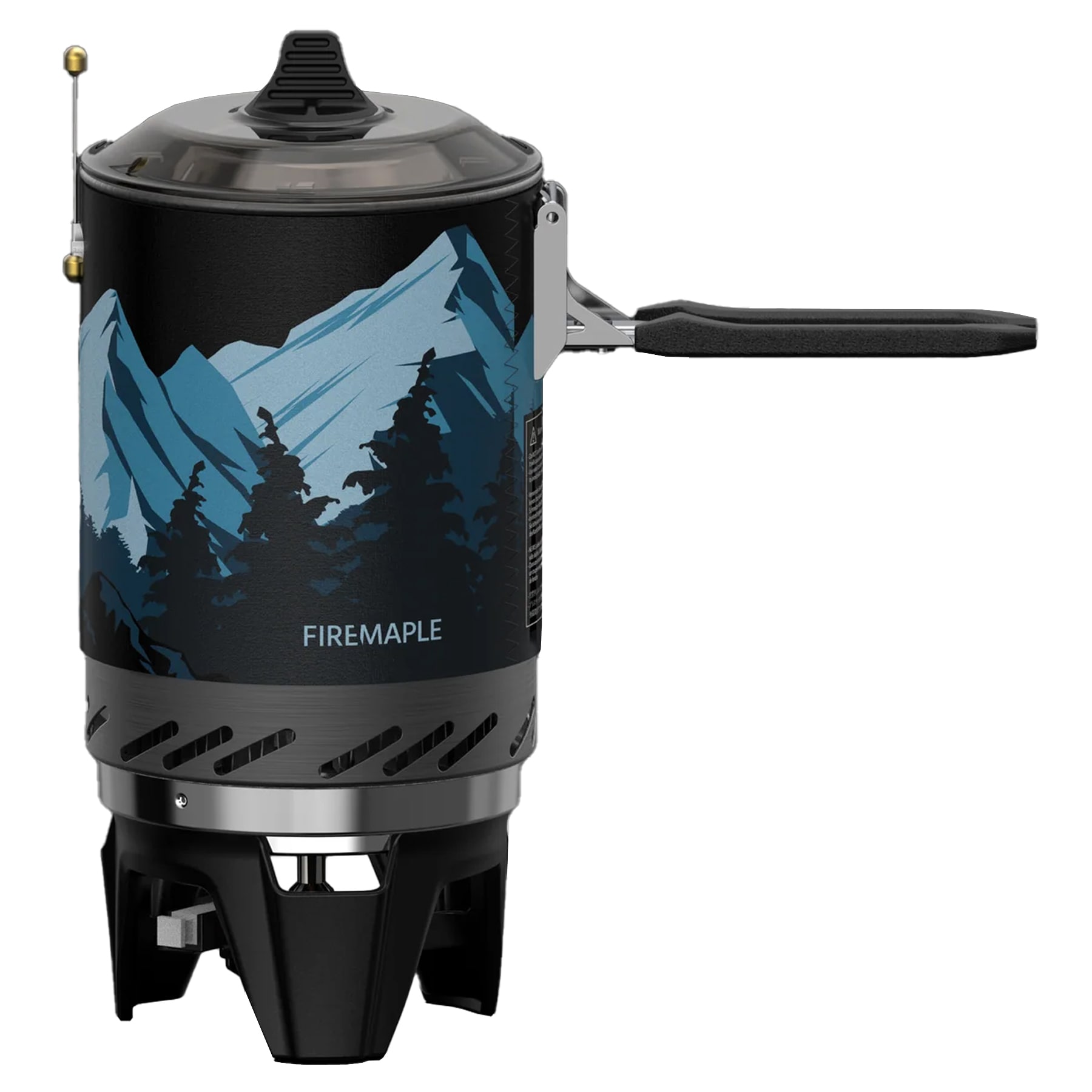 Fire Maple FMS-X2 Travel Burner with pot - Black