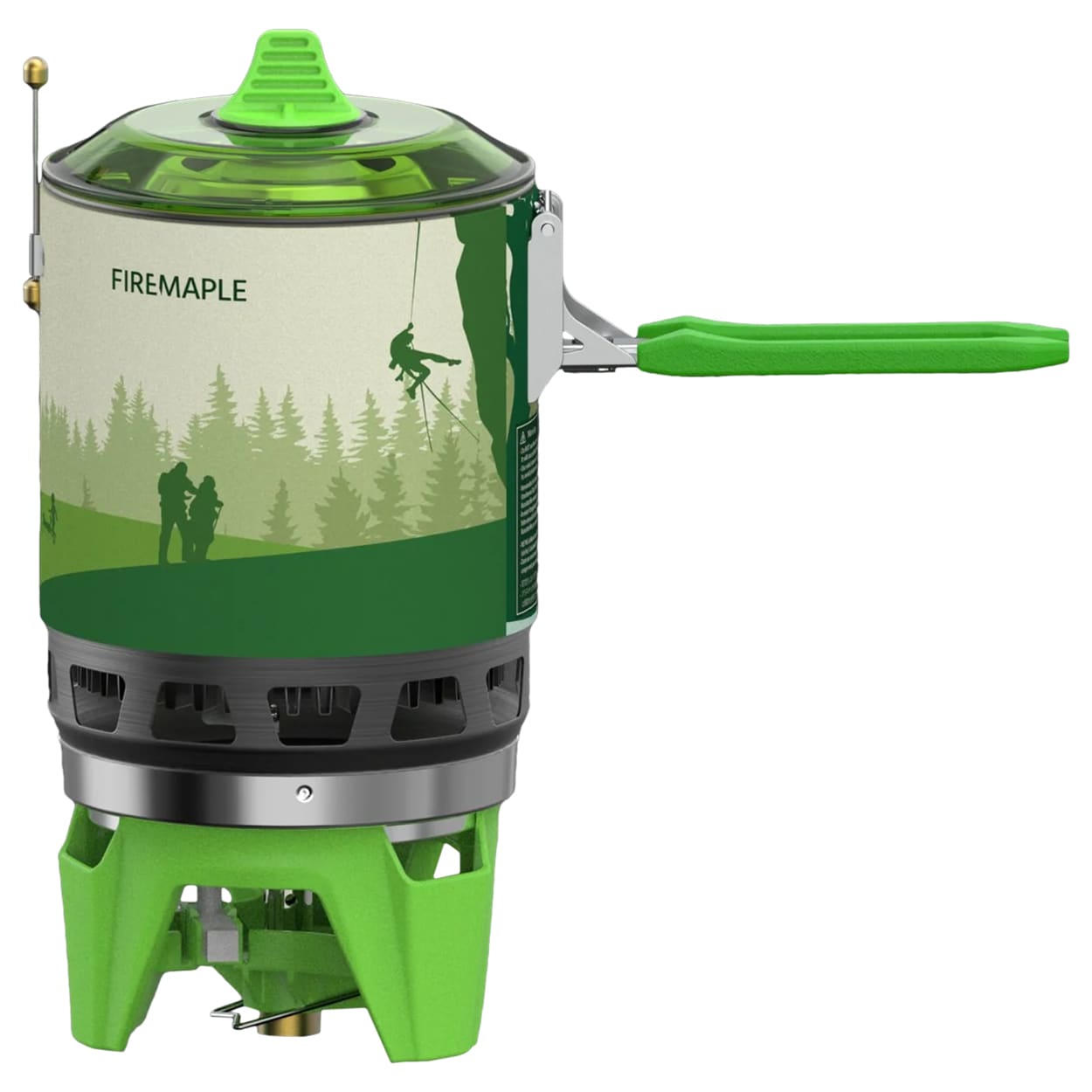 Fire Maple FMS-X3 Travel Stove with pot - Green