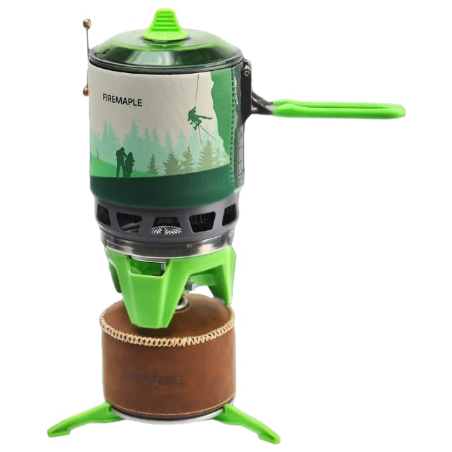 Fire Maple FMS-X3 Travel Stove with pot - Green