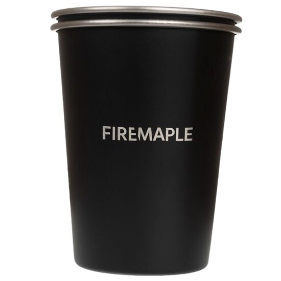 Fire Maple Antarcti Stainless Steel Mug 350 ml 2 pcs. - Black