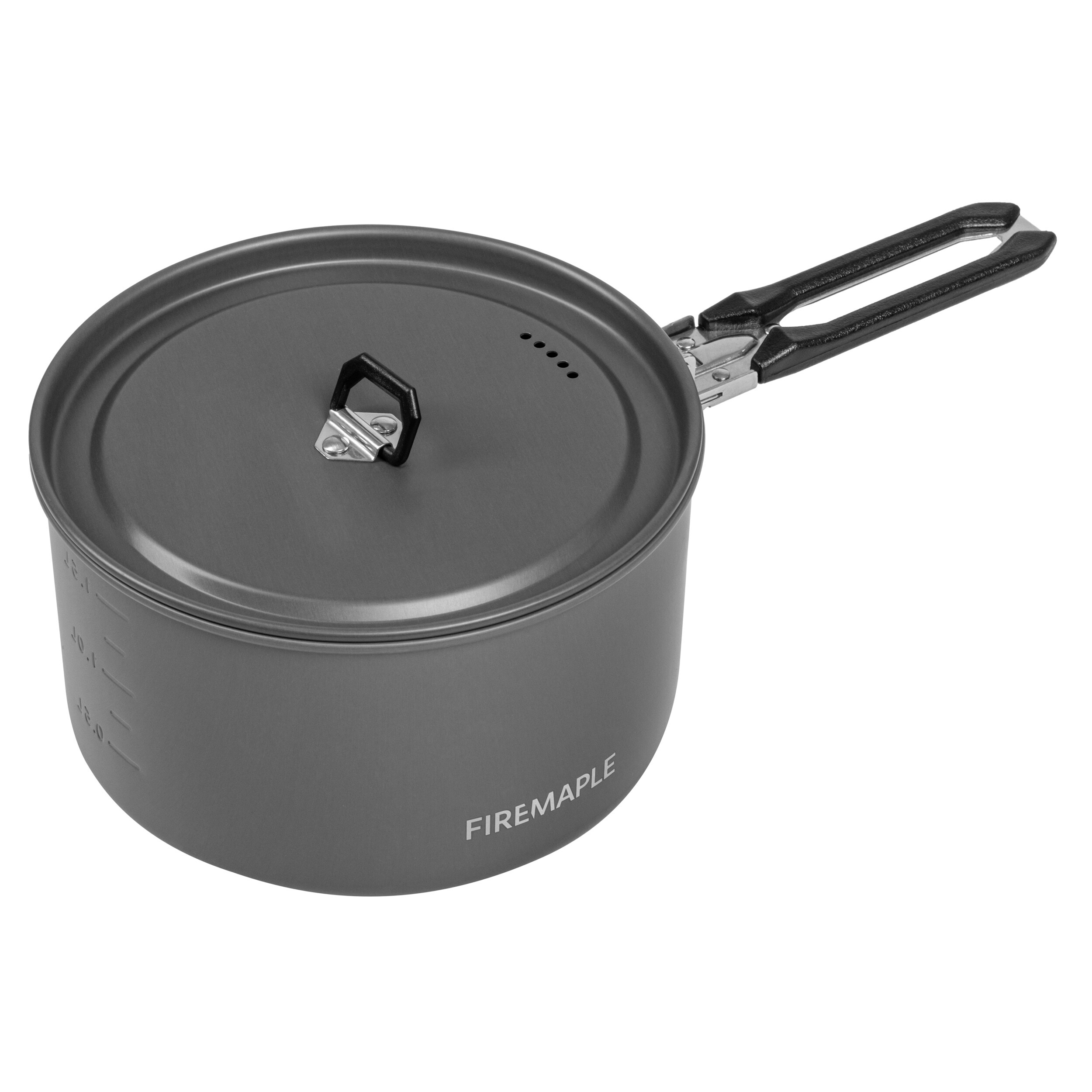 Fire Maple Feast 3 Camping Cookware Set - Black