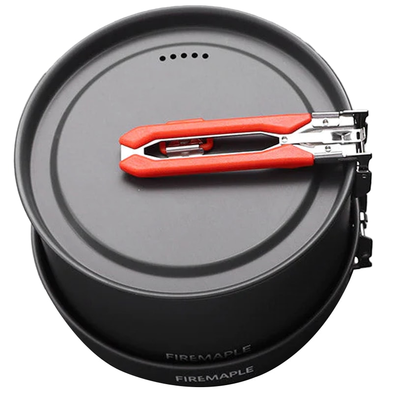 Fire Maple Feast 4 Camping Cookware Set - Orange