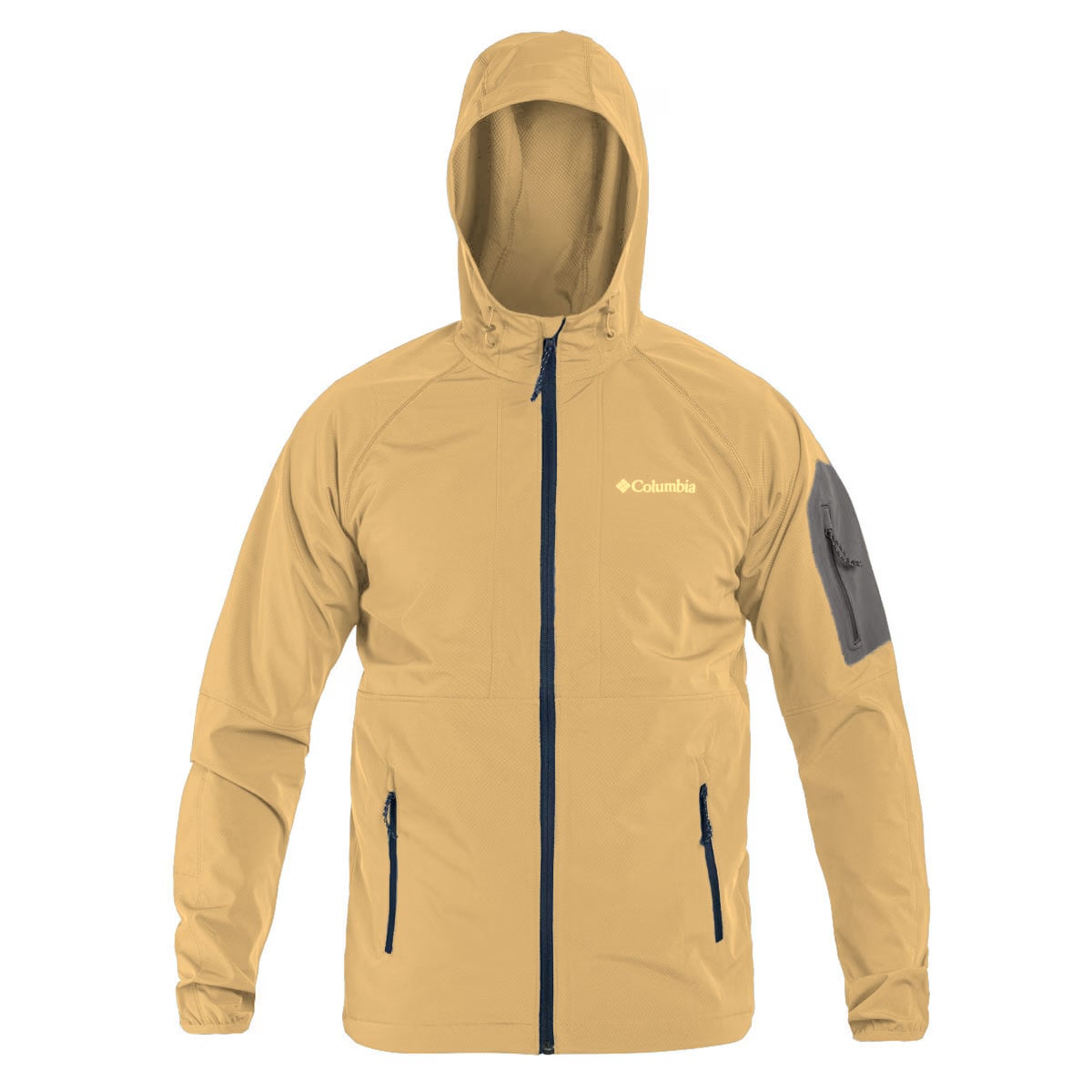 Columbia Tall Heights Hooded Softshell Jacket - Light Camel