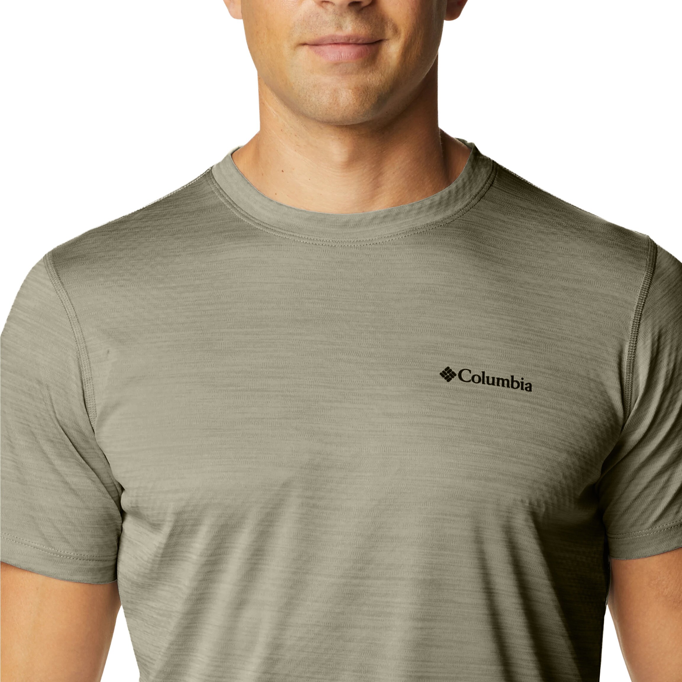 Columbia Zero Rules Short Sleeve Thermoactive Shirt - Stone Green