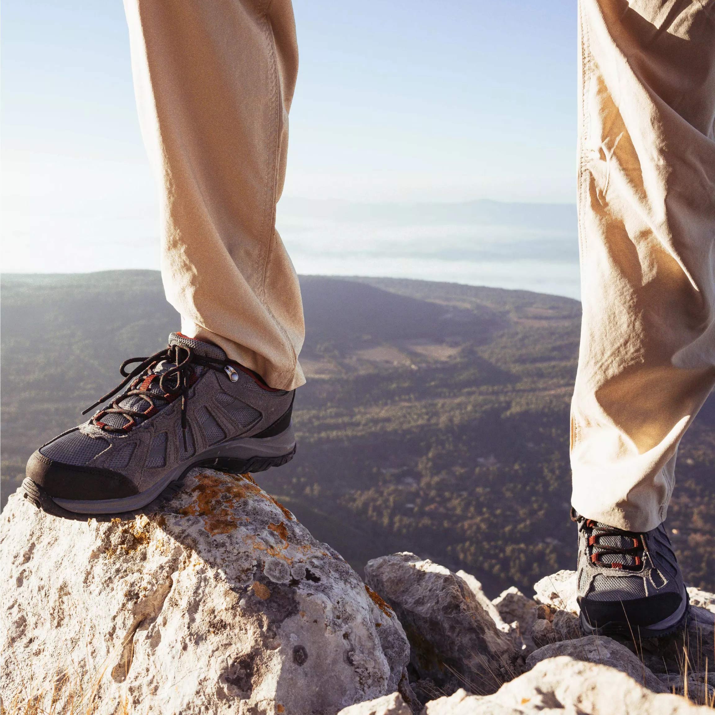 Columbia Redmond III Low Waterproof Shoes - Ti Grey Steel/Black