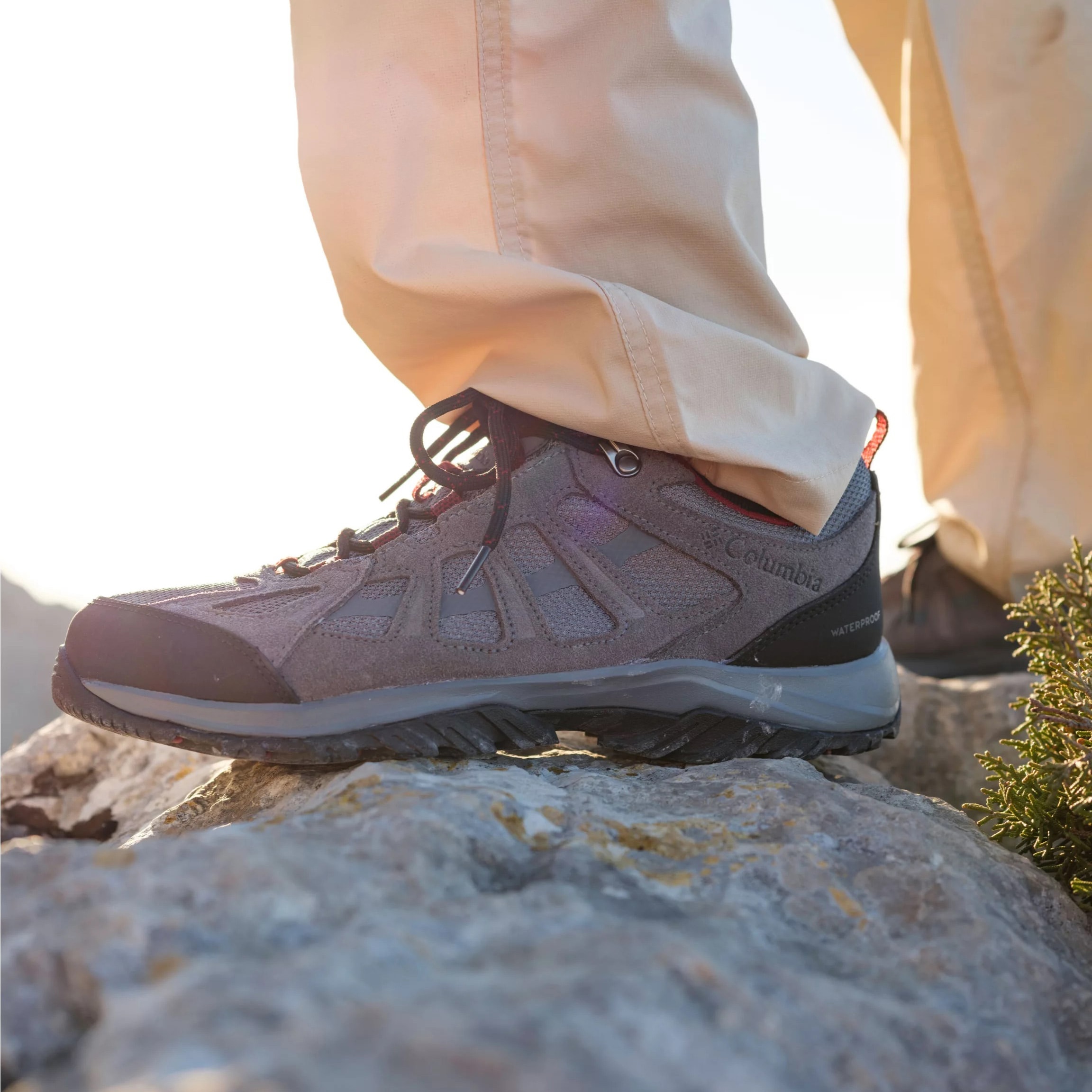 Columbia Redmond III Low Waterproof Shoes - Ti Grey Steel/Black