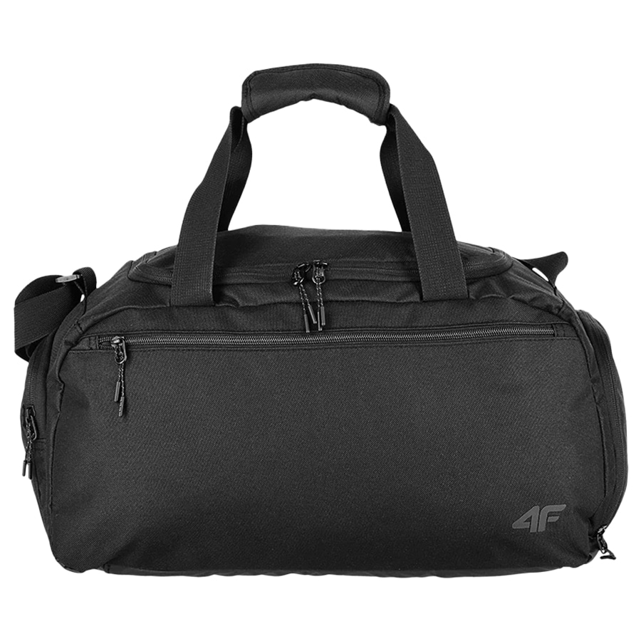 4F shoulder bag with shoe pocket 25 l - Deep black