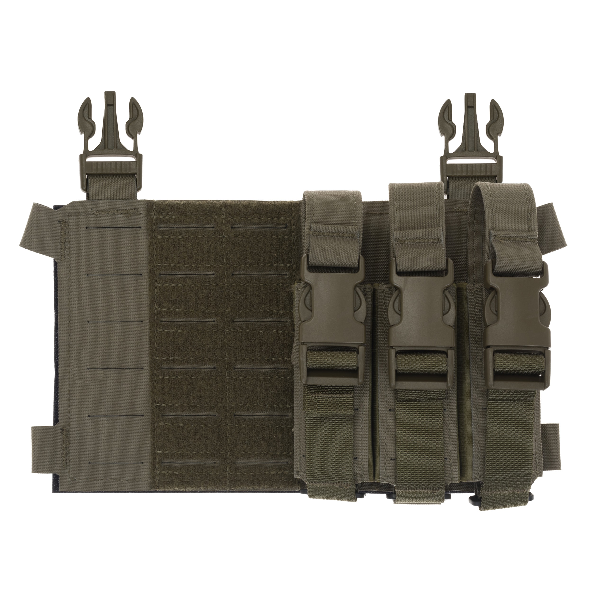 Combat Lab Front Flap Chest Rig Magazine Pouch - Ranger Green