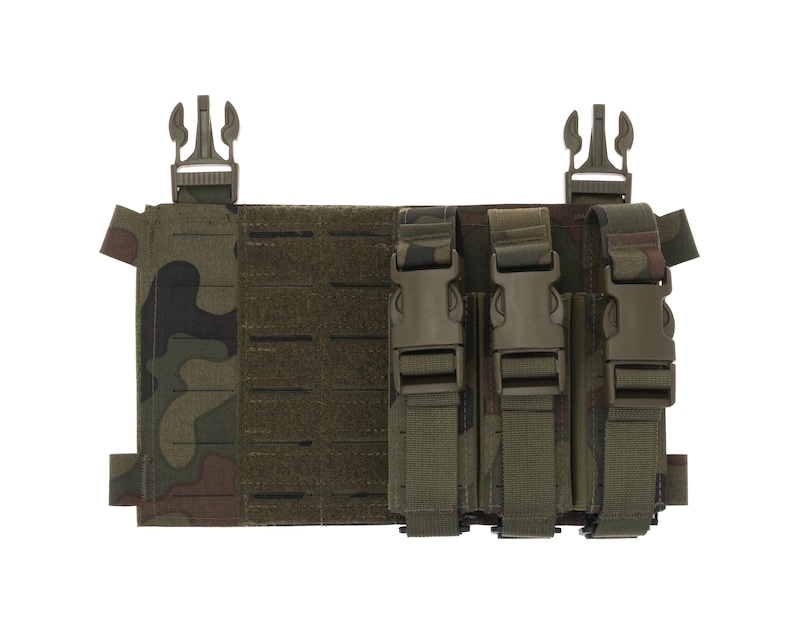 Combat Lab Front Flap Chest Rig Pouch for smaller magazines - wz.93 ...