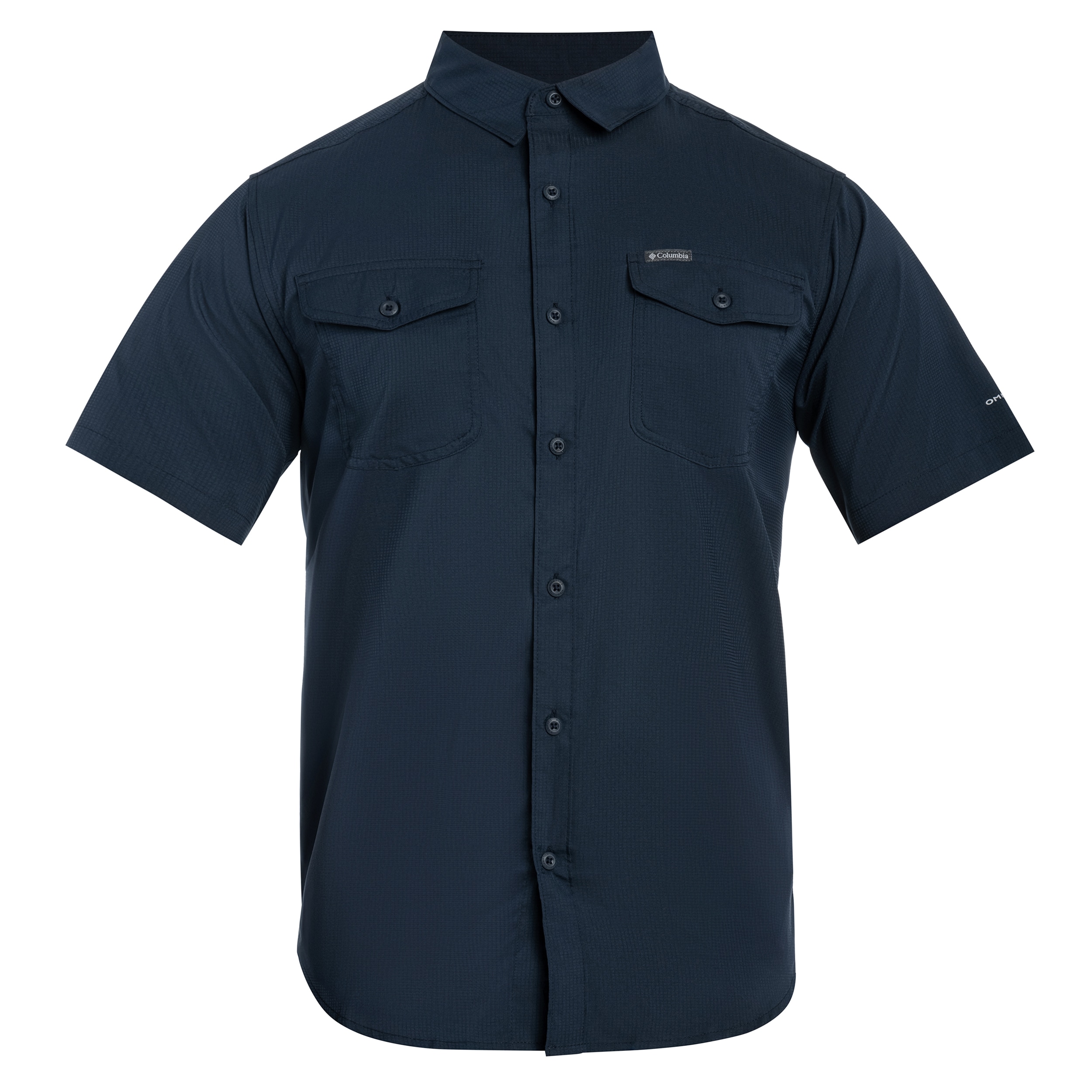 Columbia Utilizer II Solid Short Sleeve Shirt - Collegiate Navy