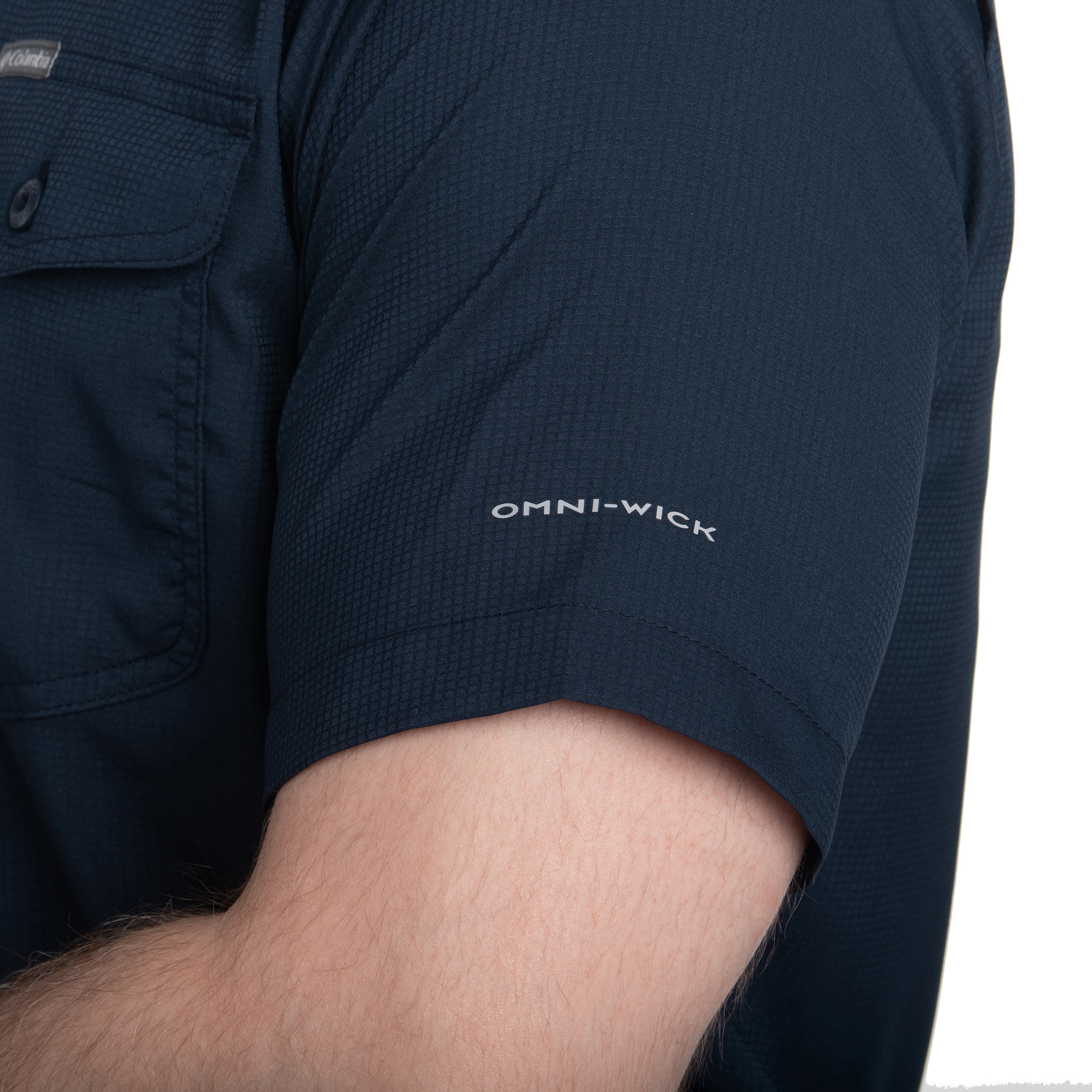 Columbia Utilizer II Solid Short Sleeve Shirt - Collegiate Navy