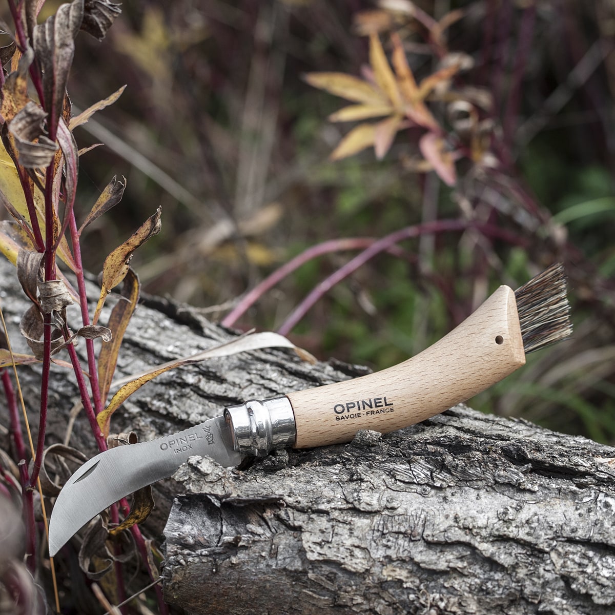 Opinel No.8 Folding Knife - Mushroom