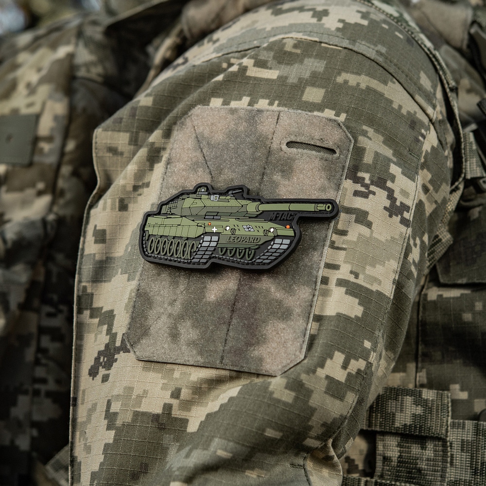 M-Tac Leopard 2 3D PVC Patch - Olive