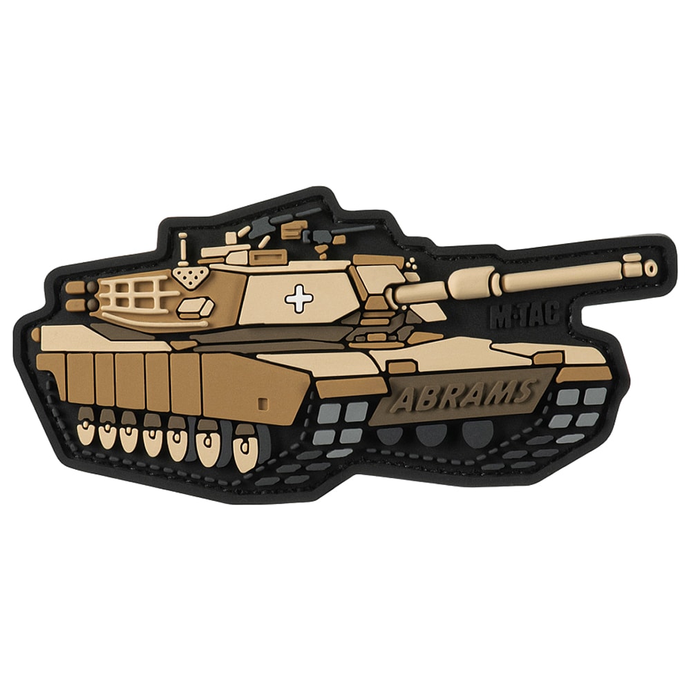 M-Tac Abrams 3D PVC Patch - Coyote