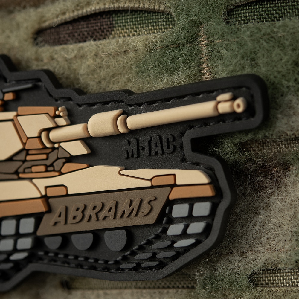 M-Tac Abrams 3D PVC Patch - Coyote