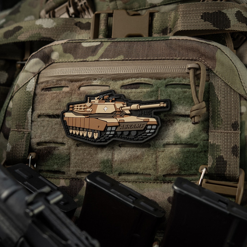 M-Tac Abrams 3D PVC Patch - Coyote