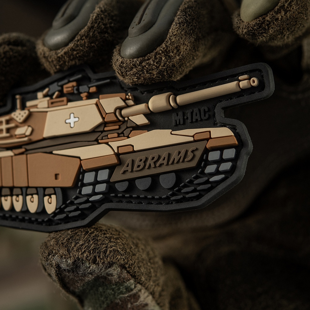 M-Tac Abrams 3D PVC Patch - Coyote