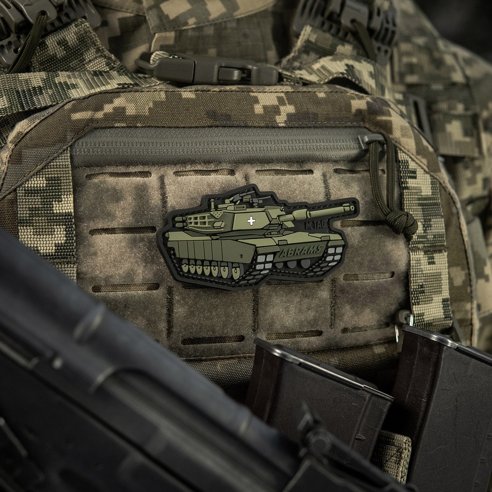 M-Tac Abrams 3D PVC Patch - Olive