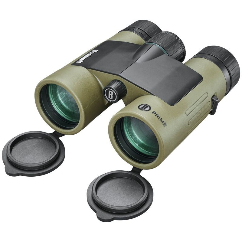 Bushnell Prime 10x42 Roof Binoculars + Vault cover - Green