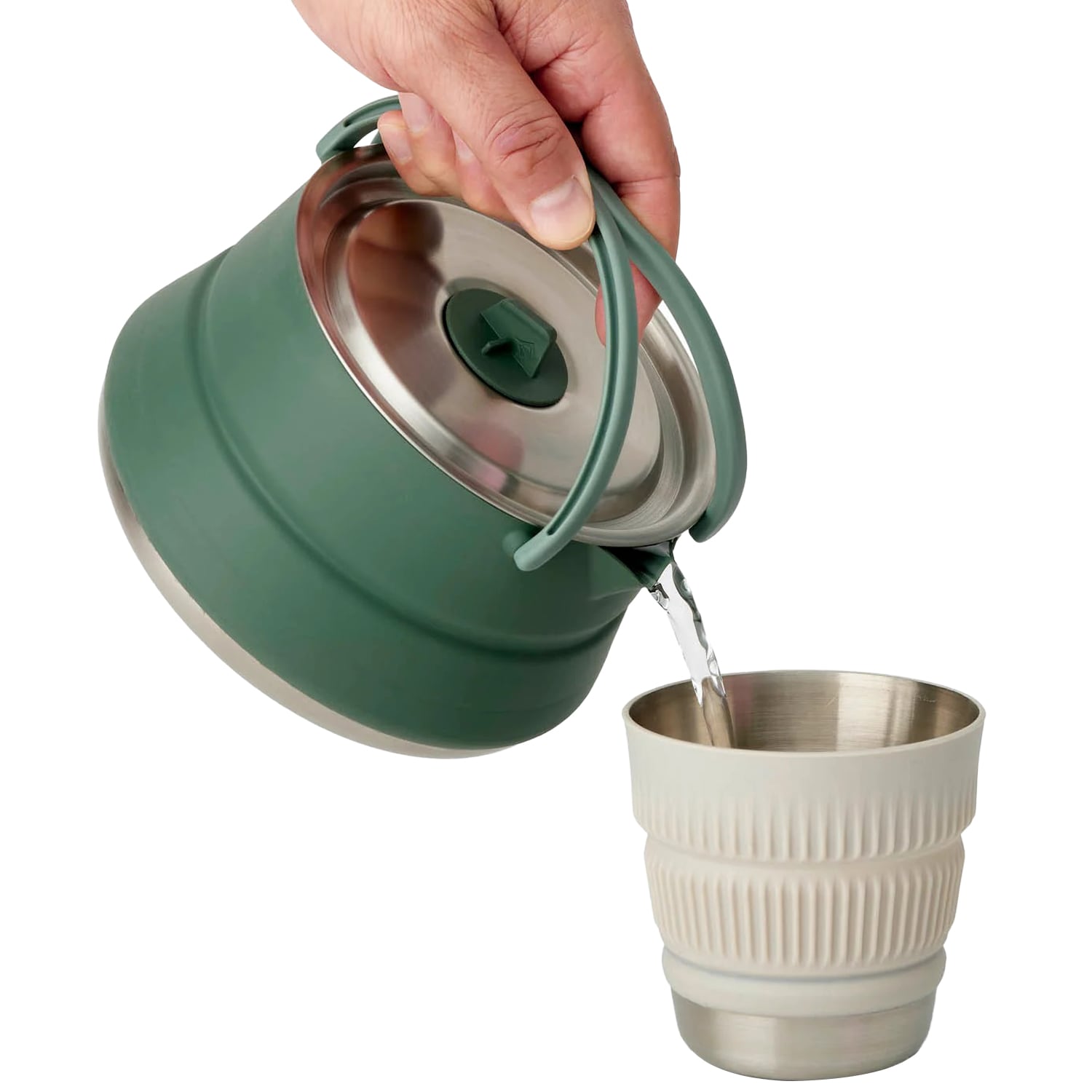 Sea To Summit Detour Stainless Steel 1.6 l Travel Kettle - Green