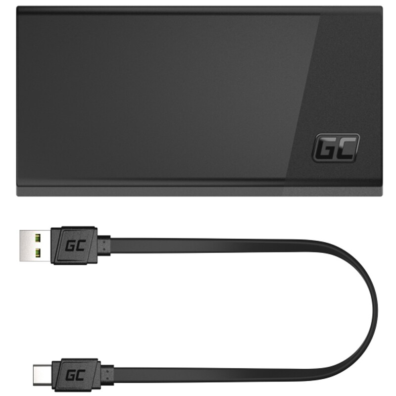 Green Cell PowerPlay 20S 20000 mAh Powerbank - Panther Black