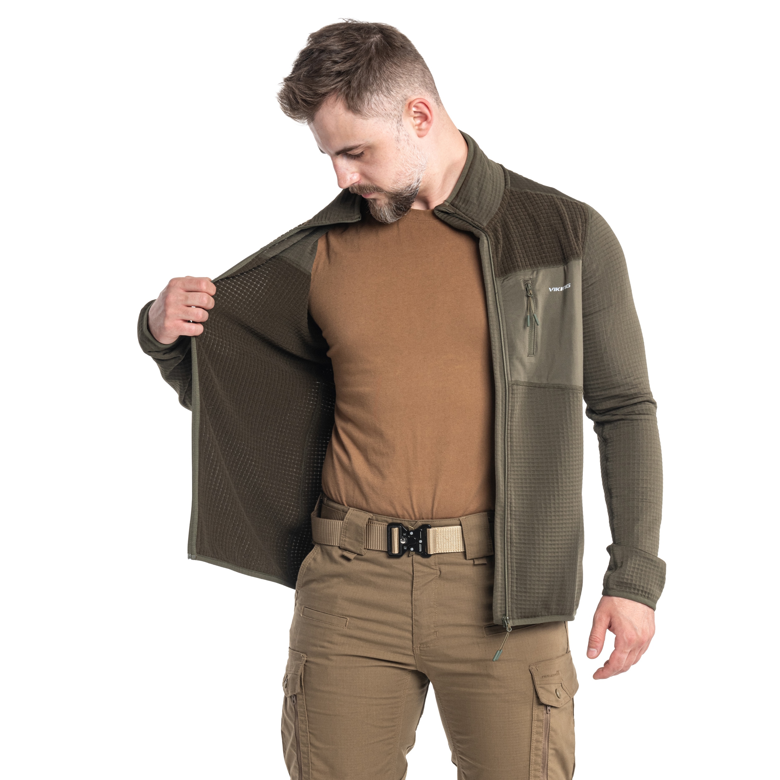 Viking Midland Man Sweatshirt - Khaki