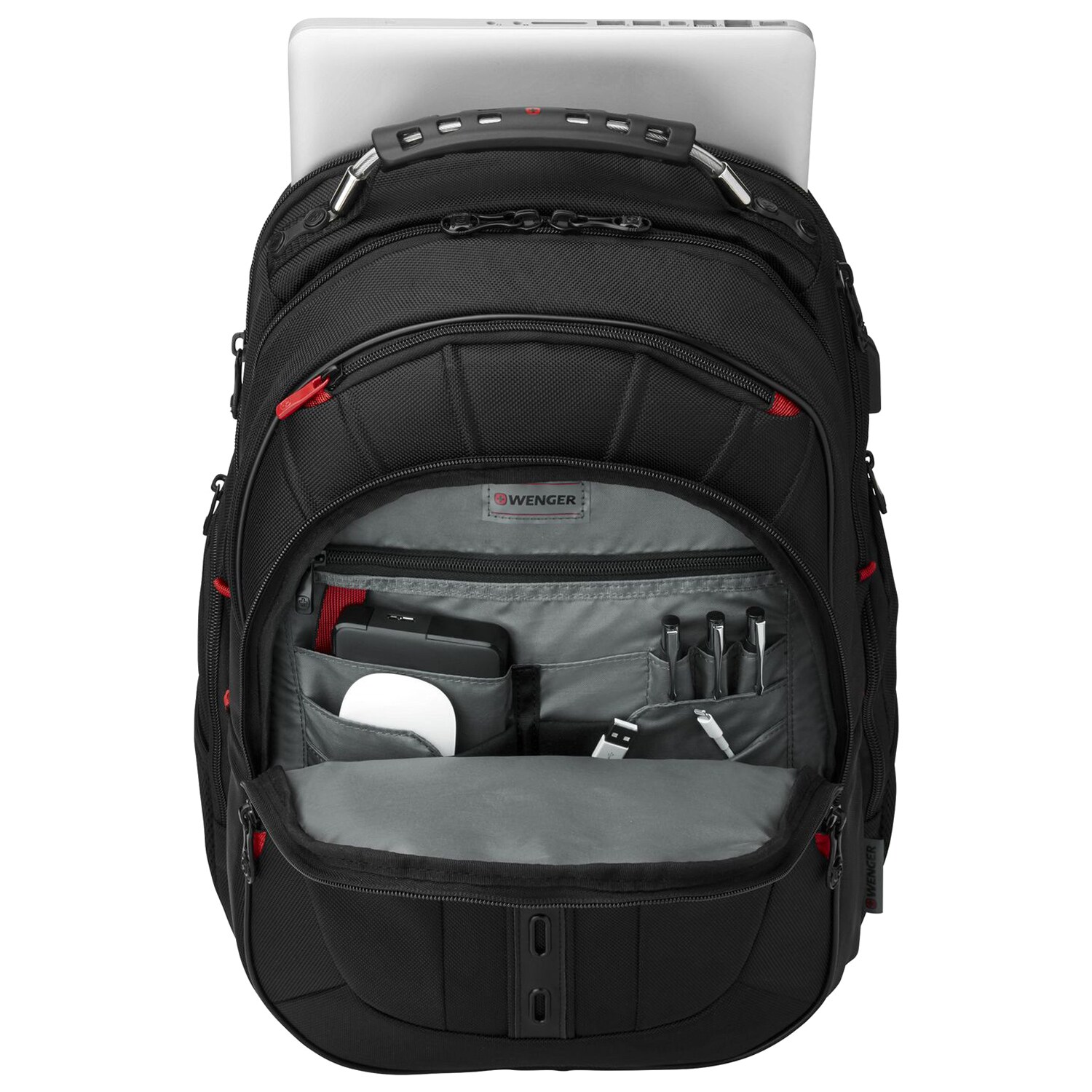 Wenger Pegasus Deluxe 25 l Backpack - Black