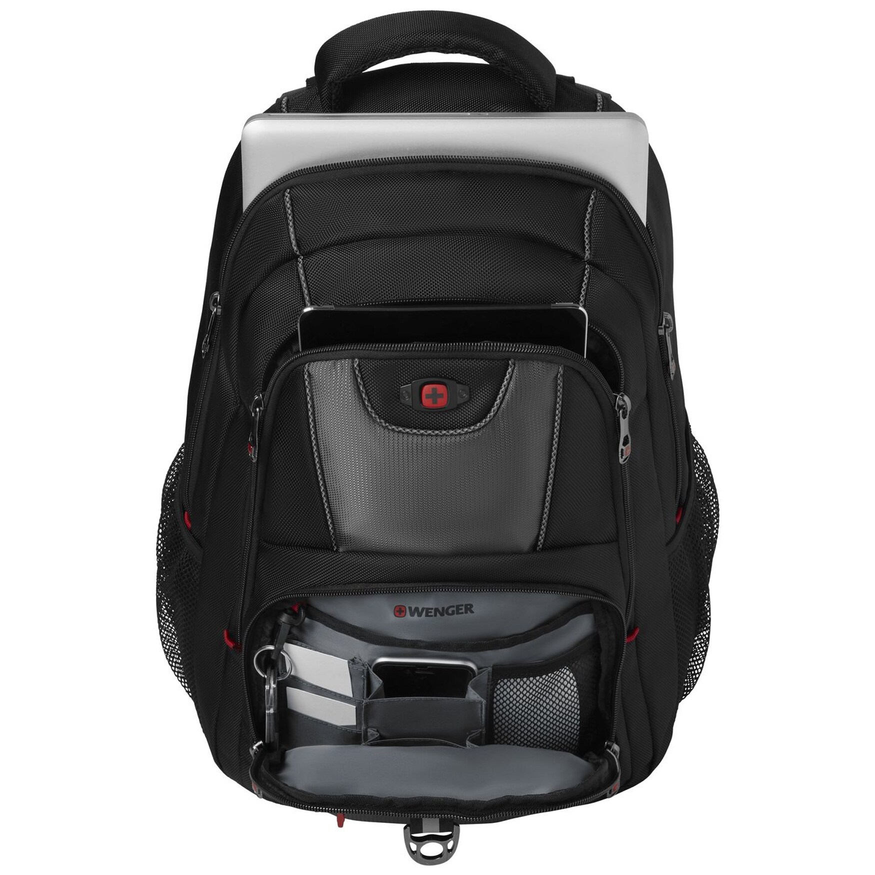 Wenger Pillar 25 l Backpack - Black/Grey 