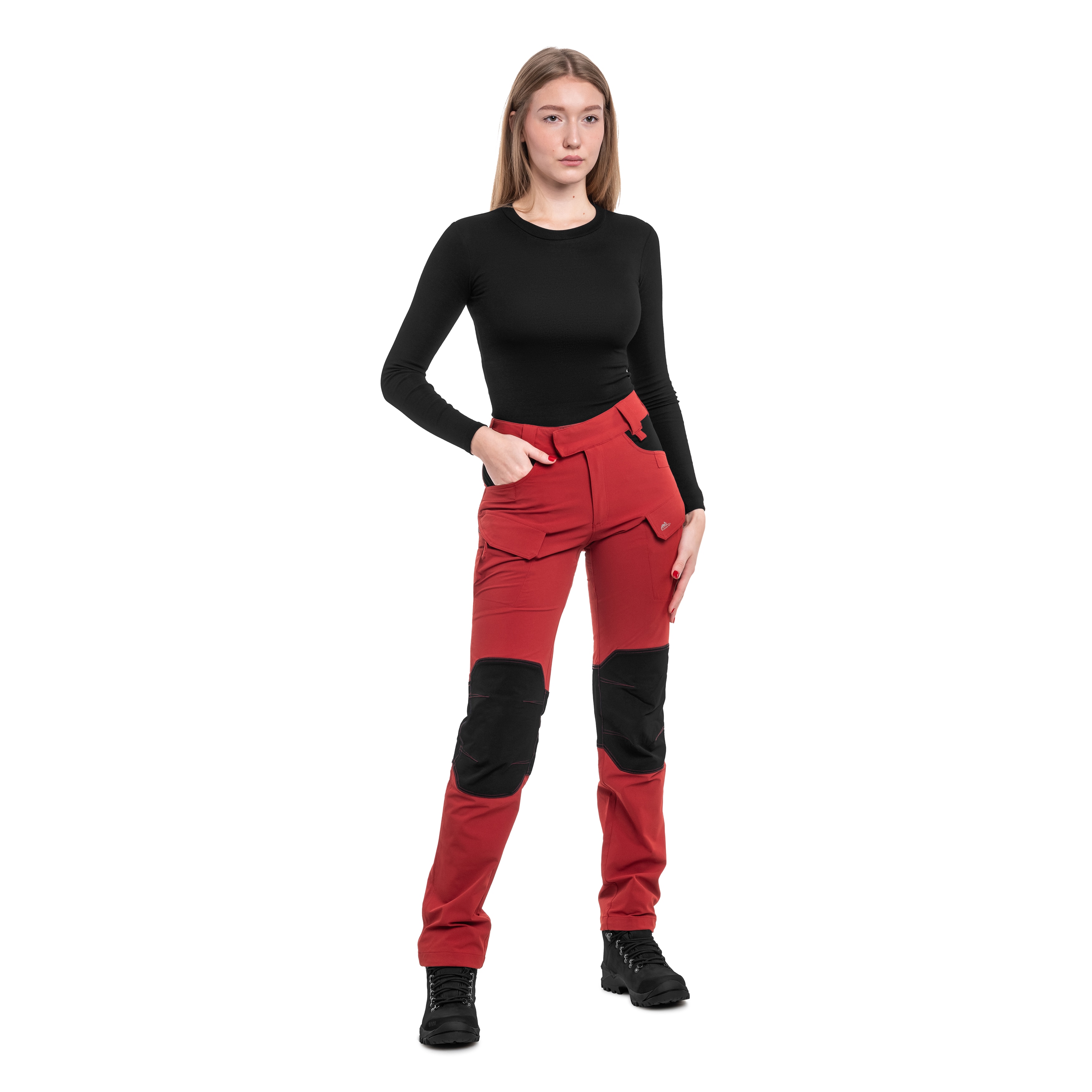 Helikon OTP VersaStretch Women's Pants - Crimson Sky/Black