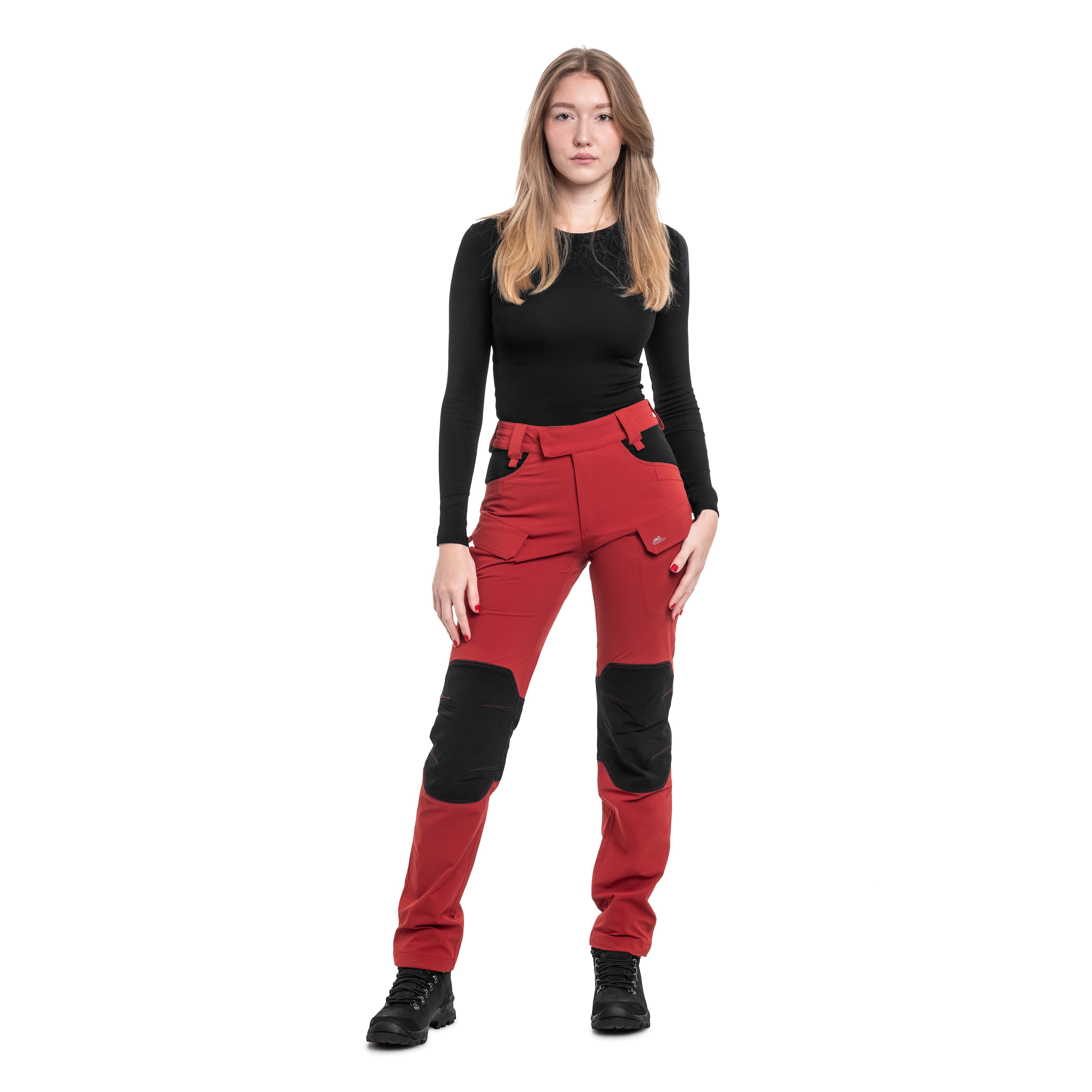 Helikon OTP VersaStretch Women's Pants - Crimson Sky/Black