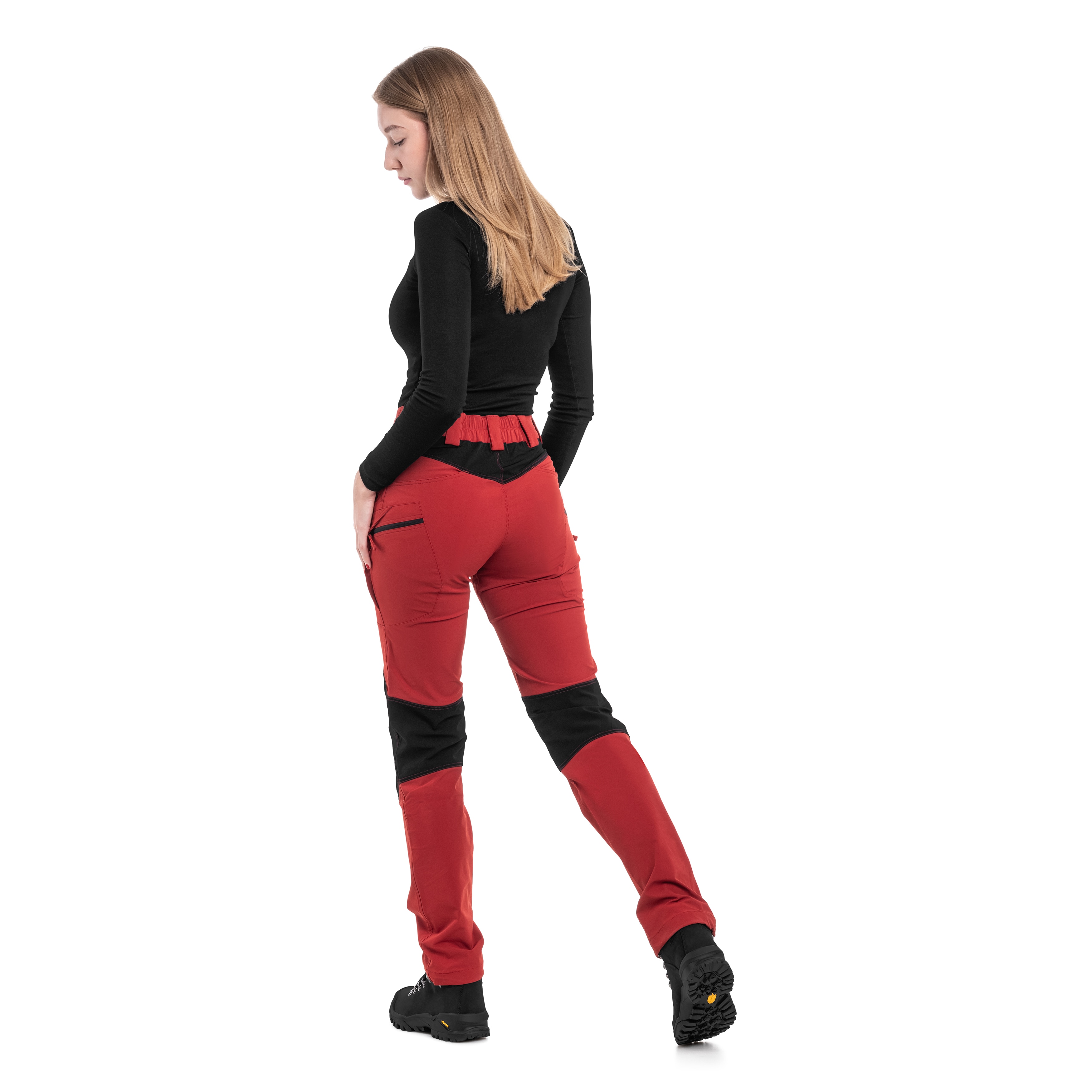 Helikon OTP VersaStretch Women's Pants - Crimson Sky/Black