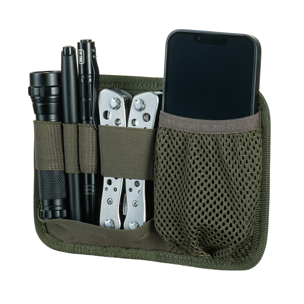 M-Tac Hook & Loop Low Profile Admin Panel - Ranger Green