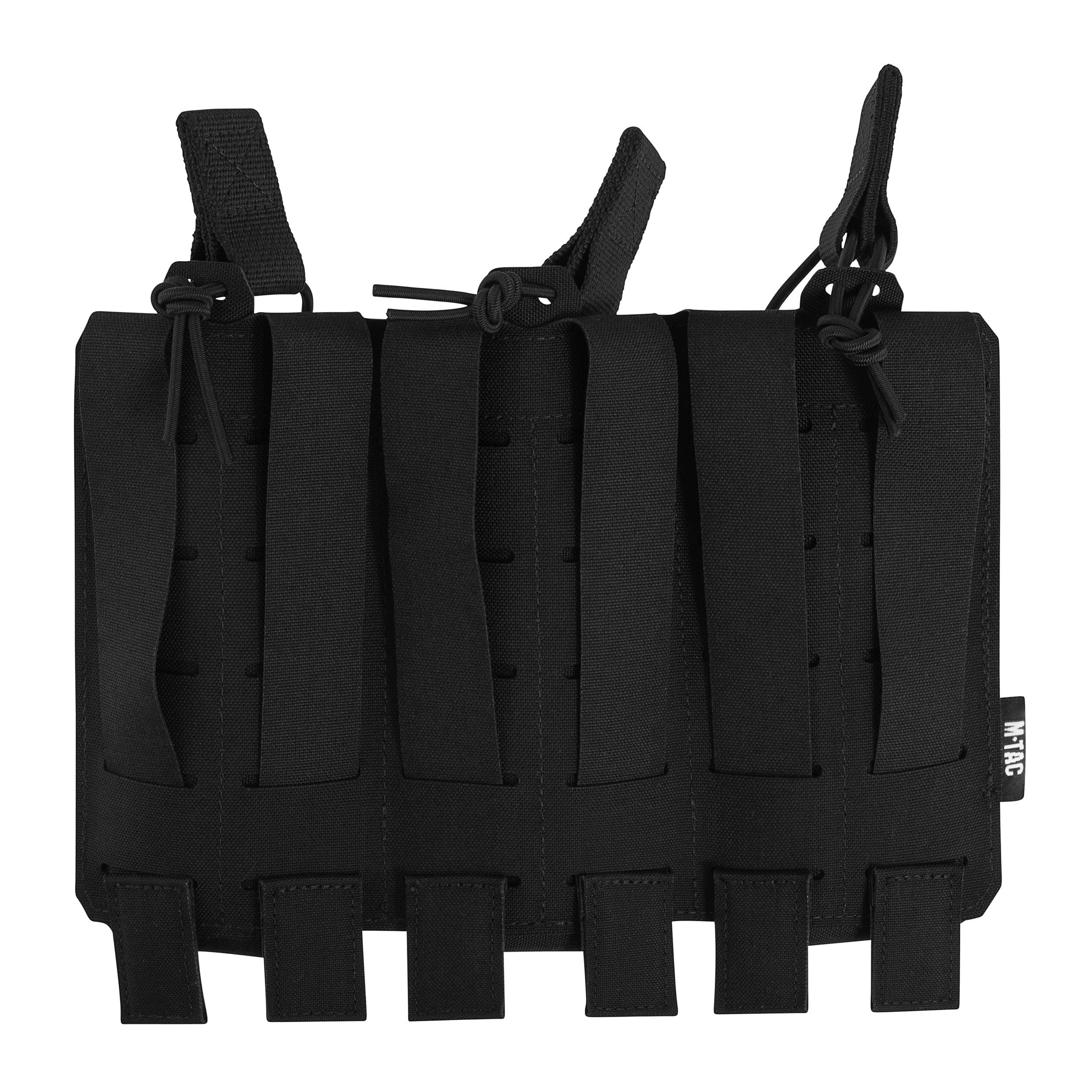 M-Tac Elite Laser Cut Flexible Pouch for 3 magazines - Black