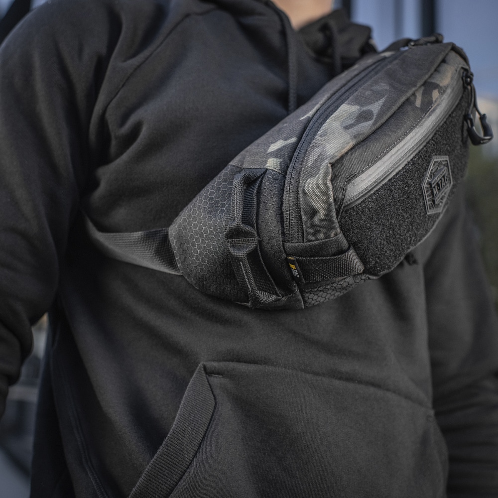 M-Tac Elite Hex Waist Bag - MultiCam Black / Black