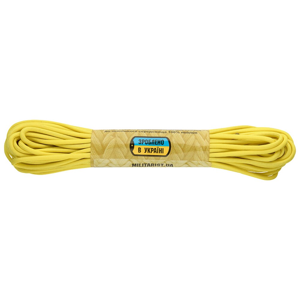 M-Tac 550 type III 15 m Paracord - Yellow