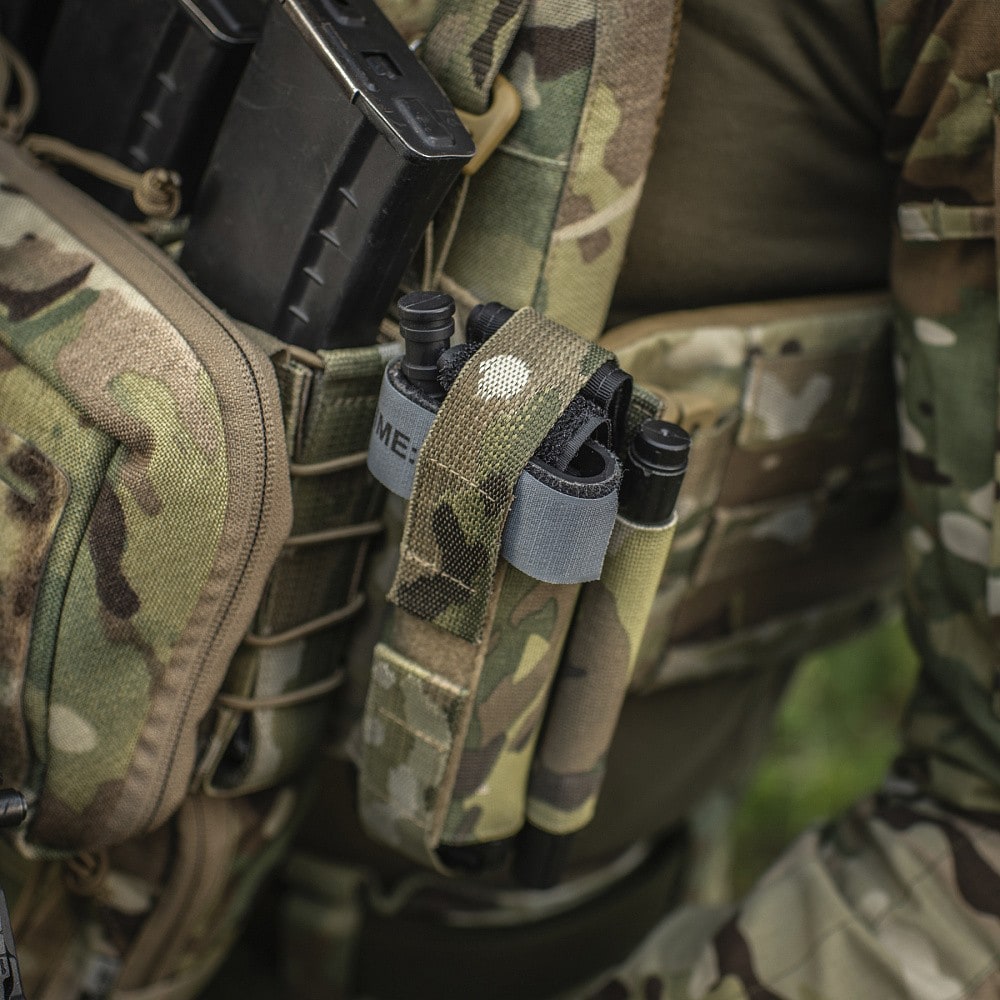 M-Tac Gen. 5 Tactical Stasis Pouch with Velcro - MultiCam