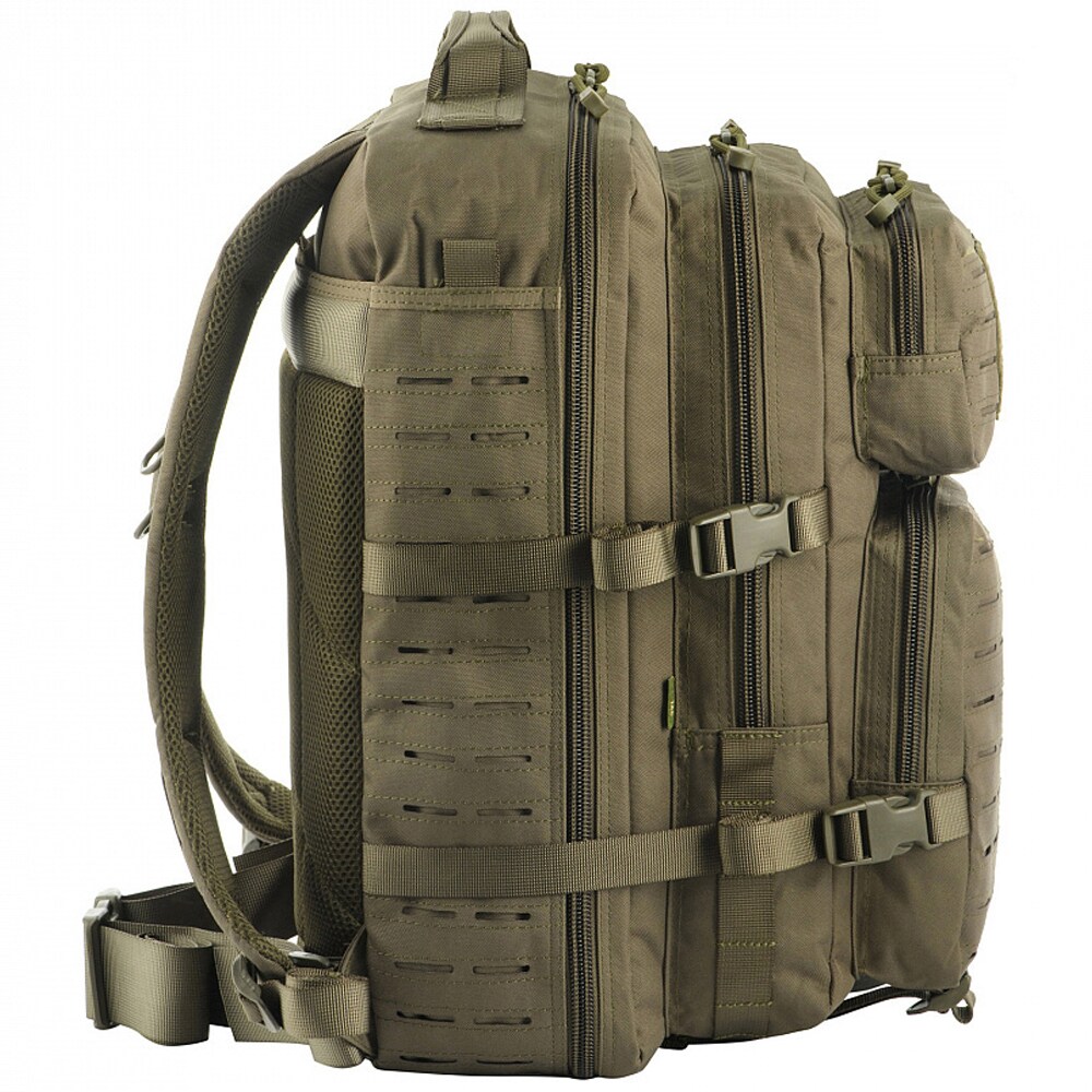 M-Tac Large Assault Pack Laser Cut 36 l Backpack - Dark Olive