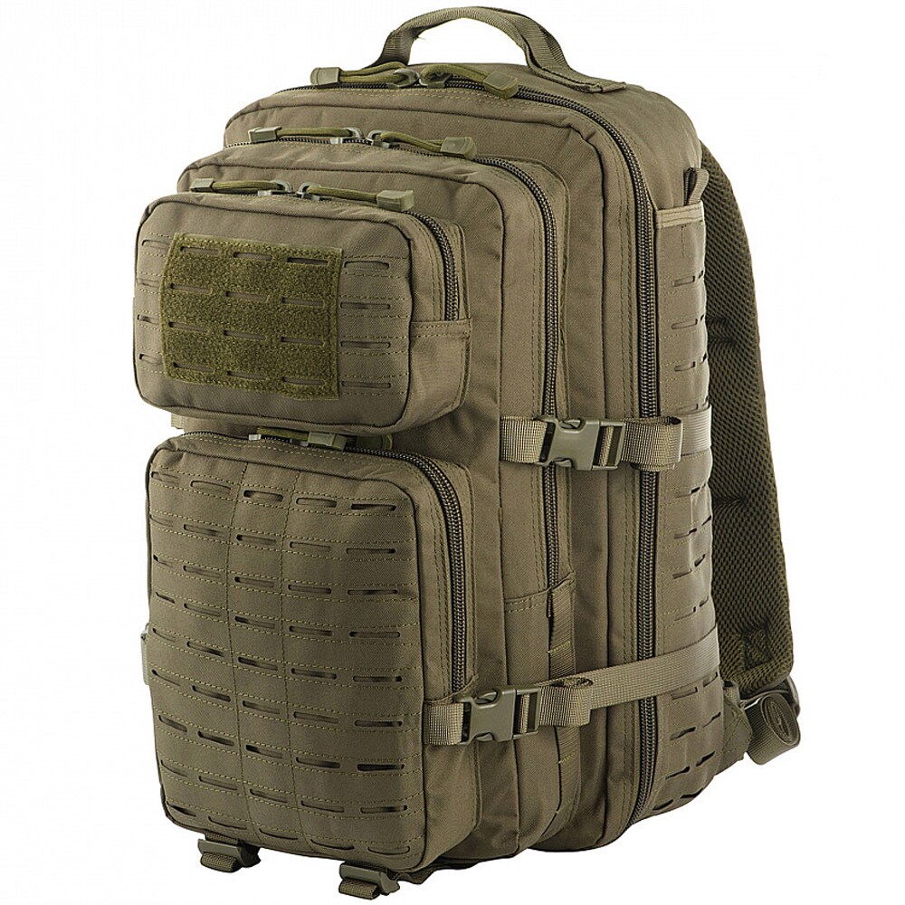 M-Tac Large Assault Pack Laser Cut 36 l Backpack - Dark Olive